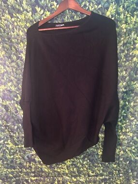 Fashion Nova Off-Shoulder Black Sweater